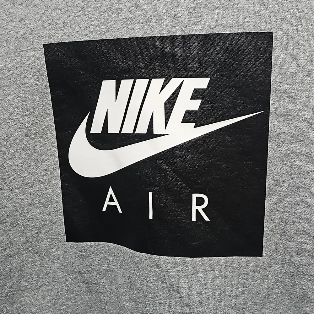 Nike Air Gray Pullover Sweater Size Large